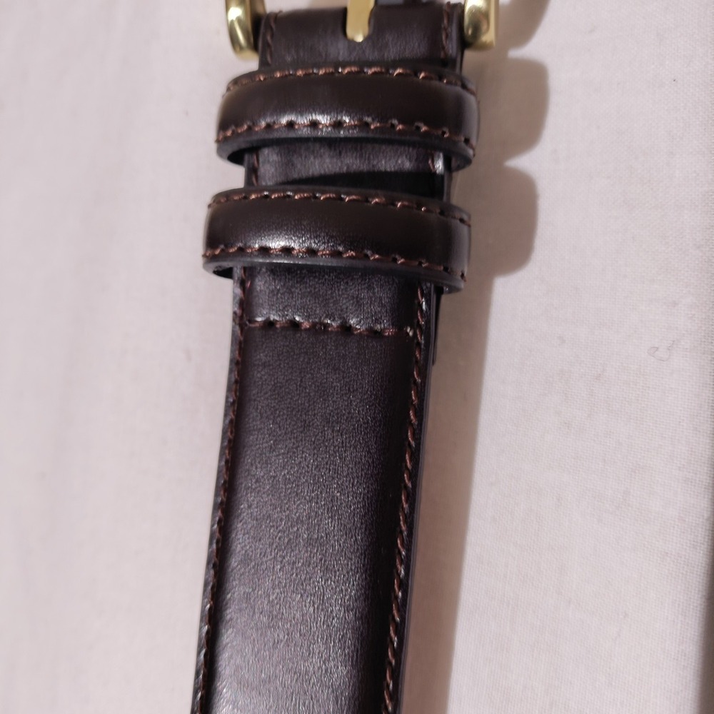 Torino Black European Tanned Cowhide Leather Belt 4531  USA Size 60 1"x66" NWT - Picture 3 of 16